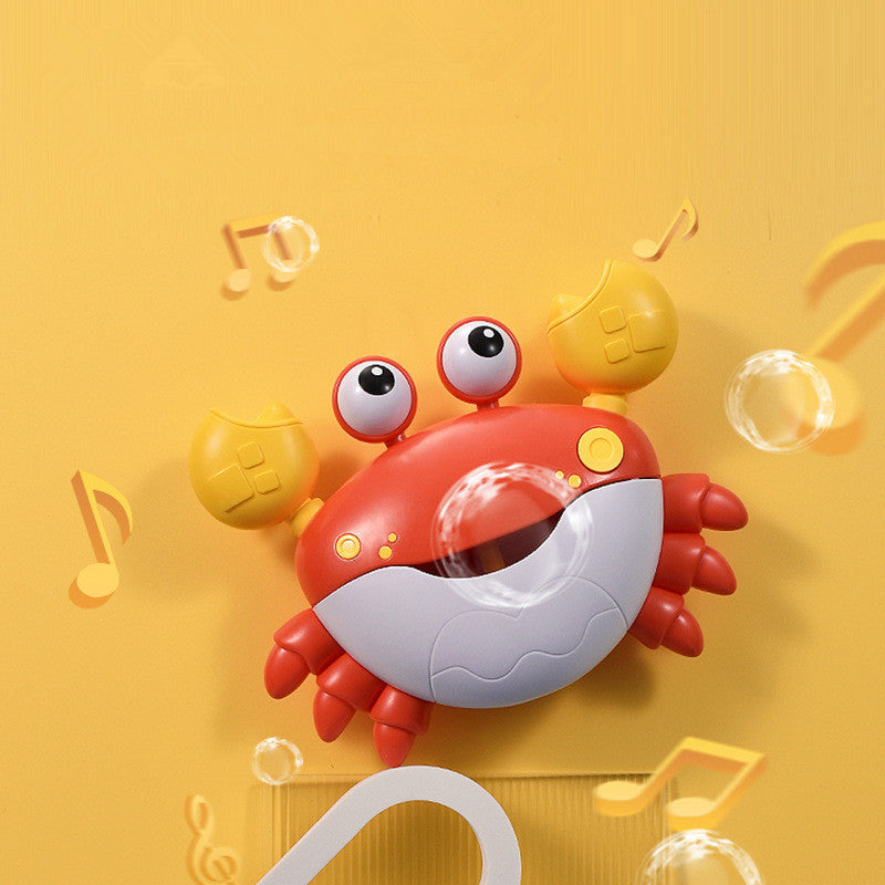 Playing Water Crab Bubble Machine Children's Toy