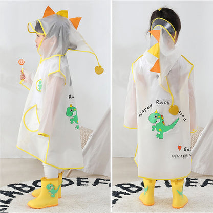Waterproof High Quality  Poncho Kid Student Raincoat