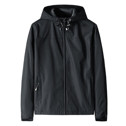 Thin Jacket Men's Sports Jacket Waterproof Casual Jacket