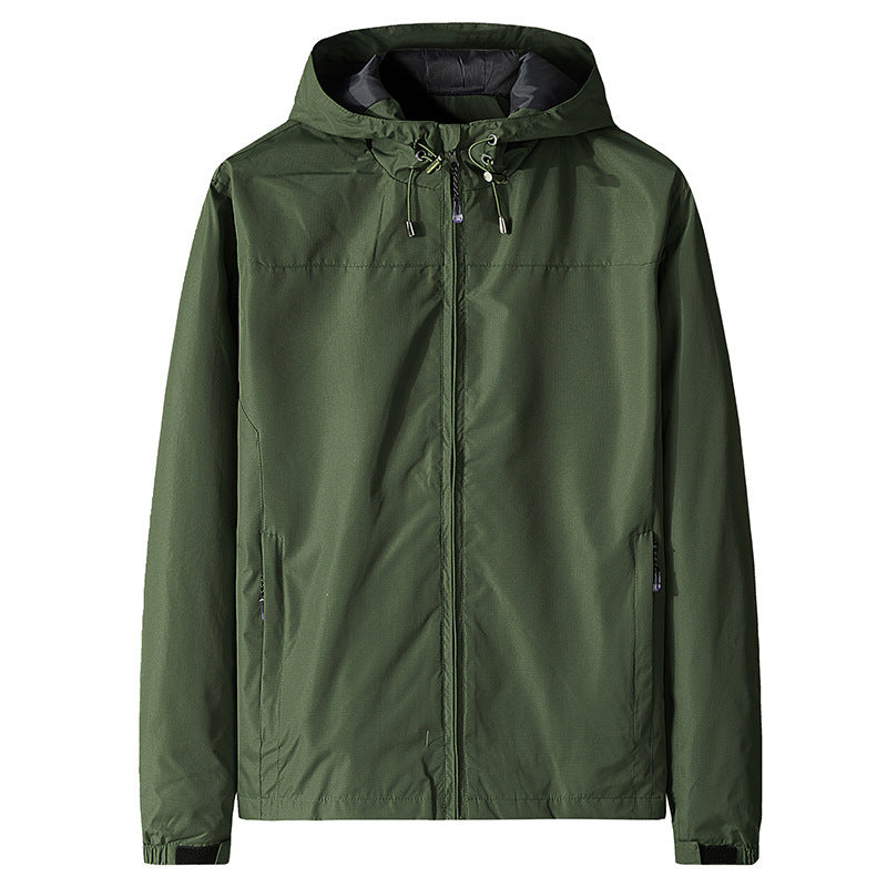 Thin Jacket Men's Sports Jacket Waterproof Casual Jacket