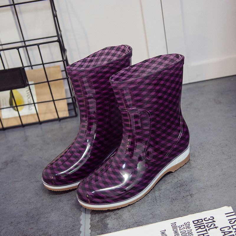 Colorful Water Boots And Rain Boots For Women