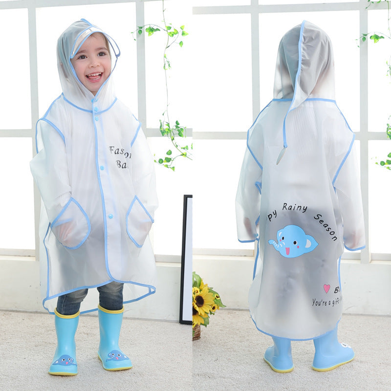 Waterproof High Quality  Poncho Kid Student Raincoat