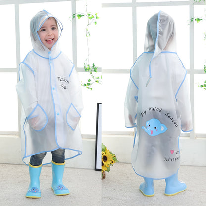 Waterproof High Quality  Poncho Kid Student Raincoat