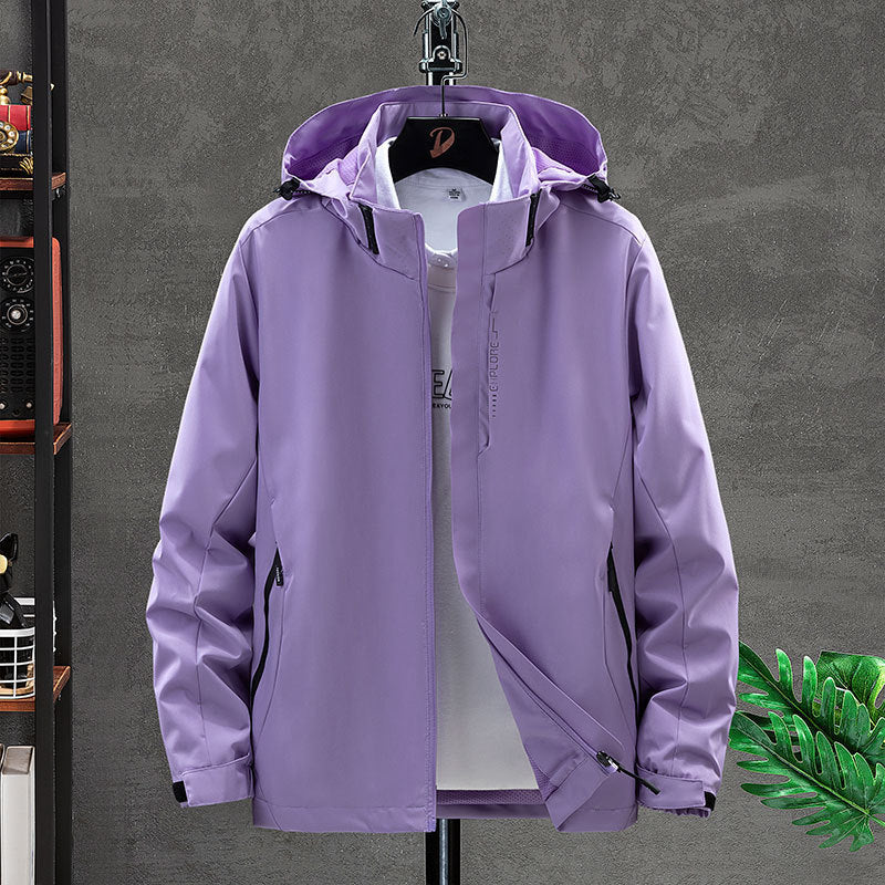 Men's Thin Shell Jacket Waterproof Windbreaker Jacket