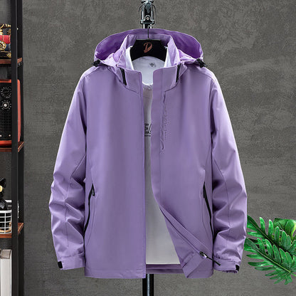 Men's Thin Shell Jacket Waterproof Windbreaker Jacket