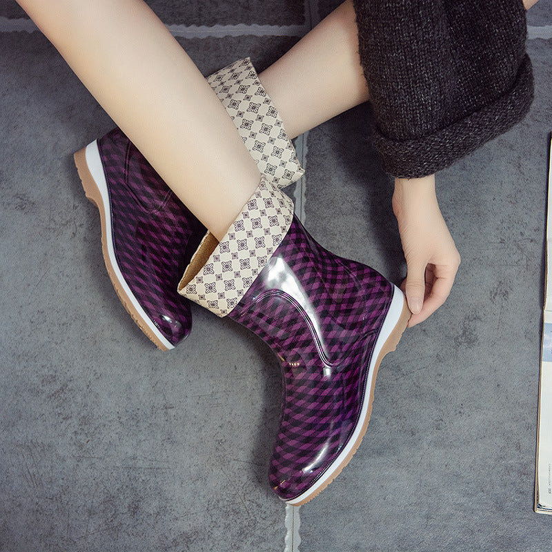 Colorful Water Boots And Rain Boots For Women