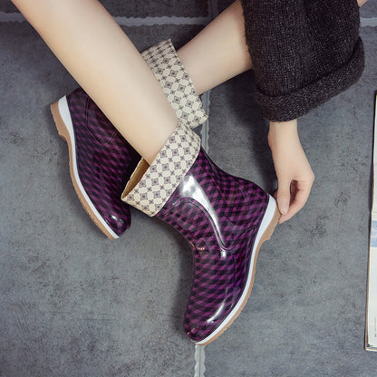 Colorful Water Boots And Rain Boots For Women