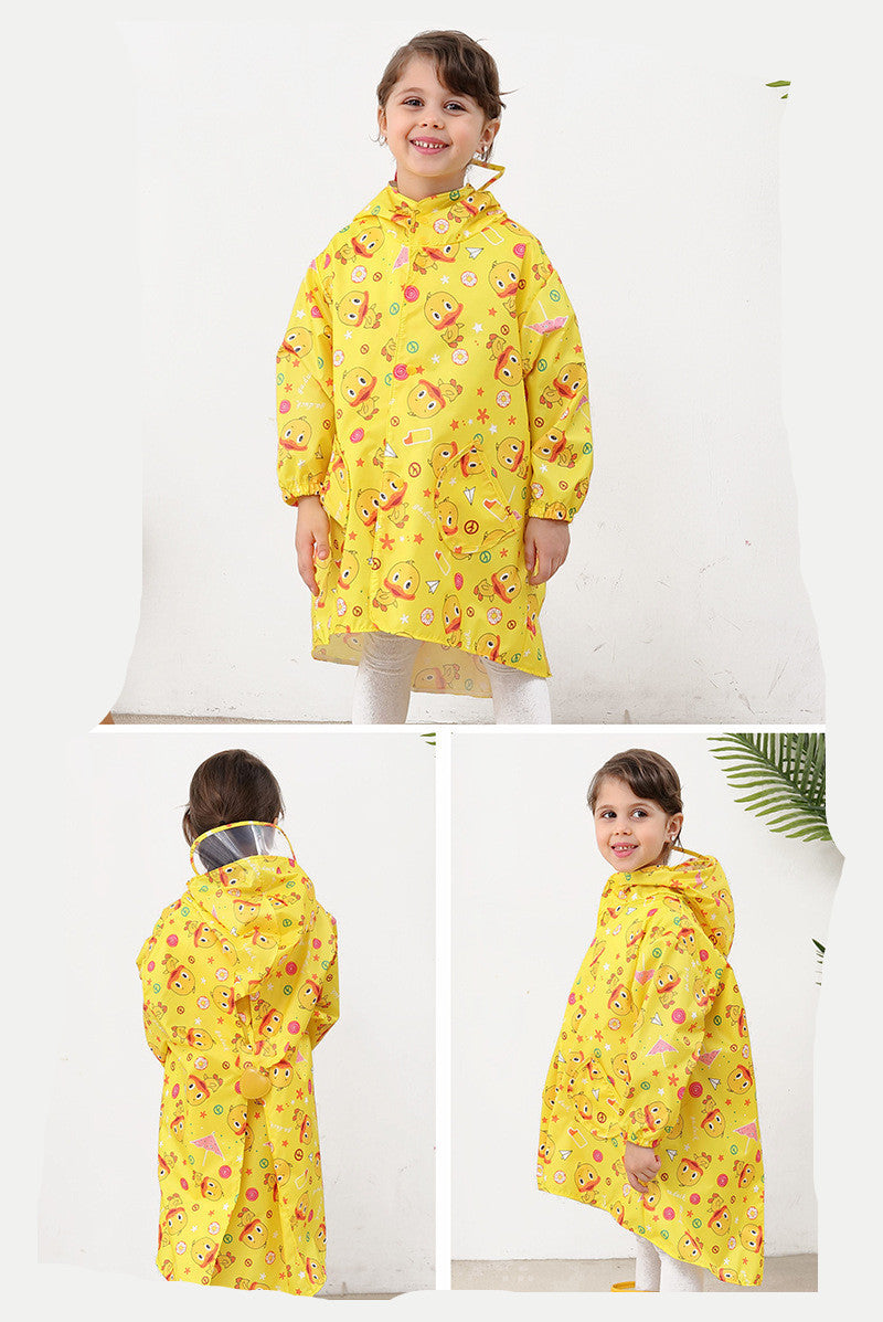 Waterproof High Quality  Poncho Kid Student Raincoat