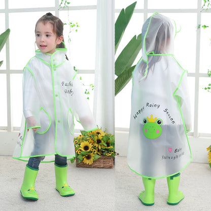 Waterproof High Quality  Poncho Kid Student Raincoat