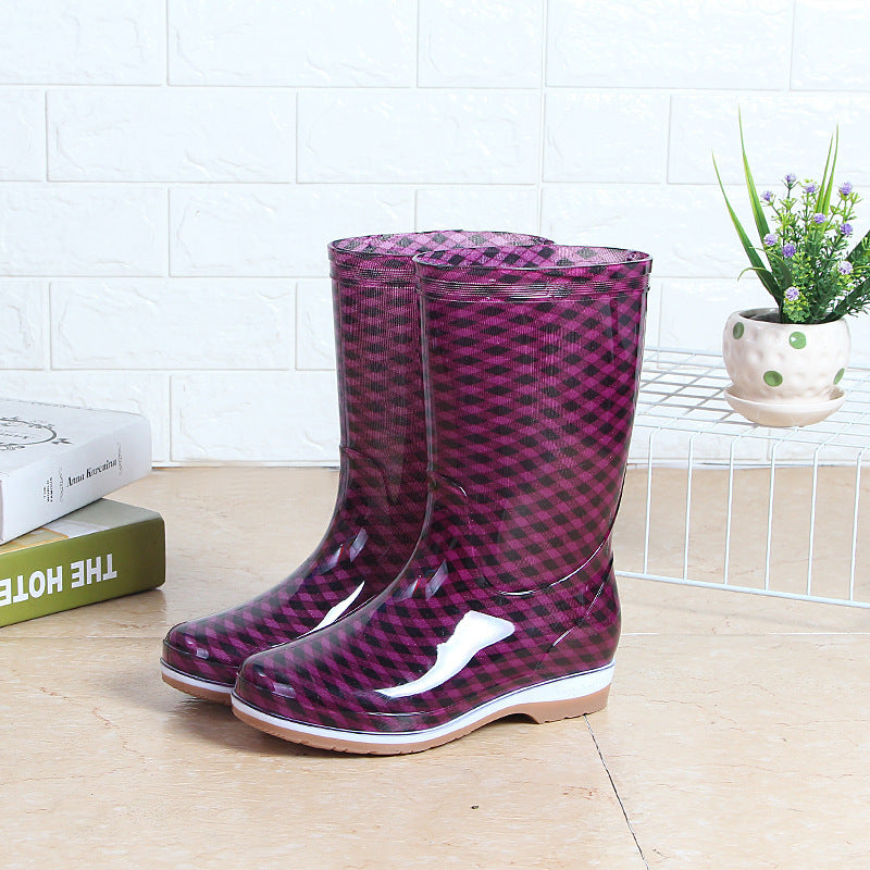 Colorful Water Boots And Rain Boots For Women