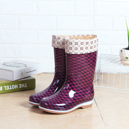 Colorful Water Boots And Rain Boots For Women