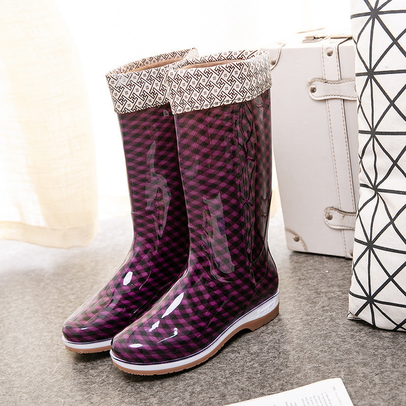 Colorful Water Boots And Rain Boots For Women