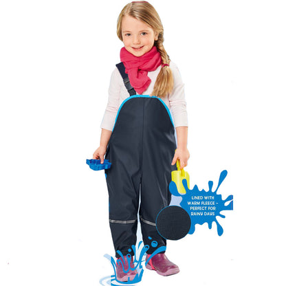 Double Layer Rain Pants Padded Waterproof Beach