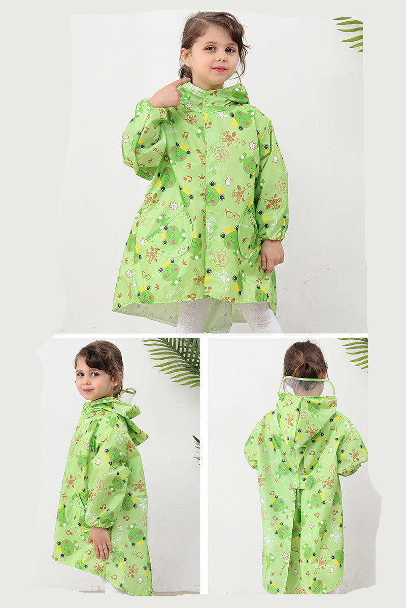 Waterproof High Quality  Poncho Kid Student Raincoat