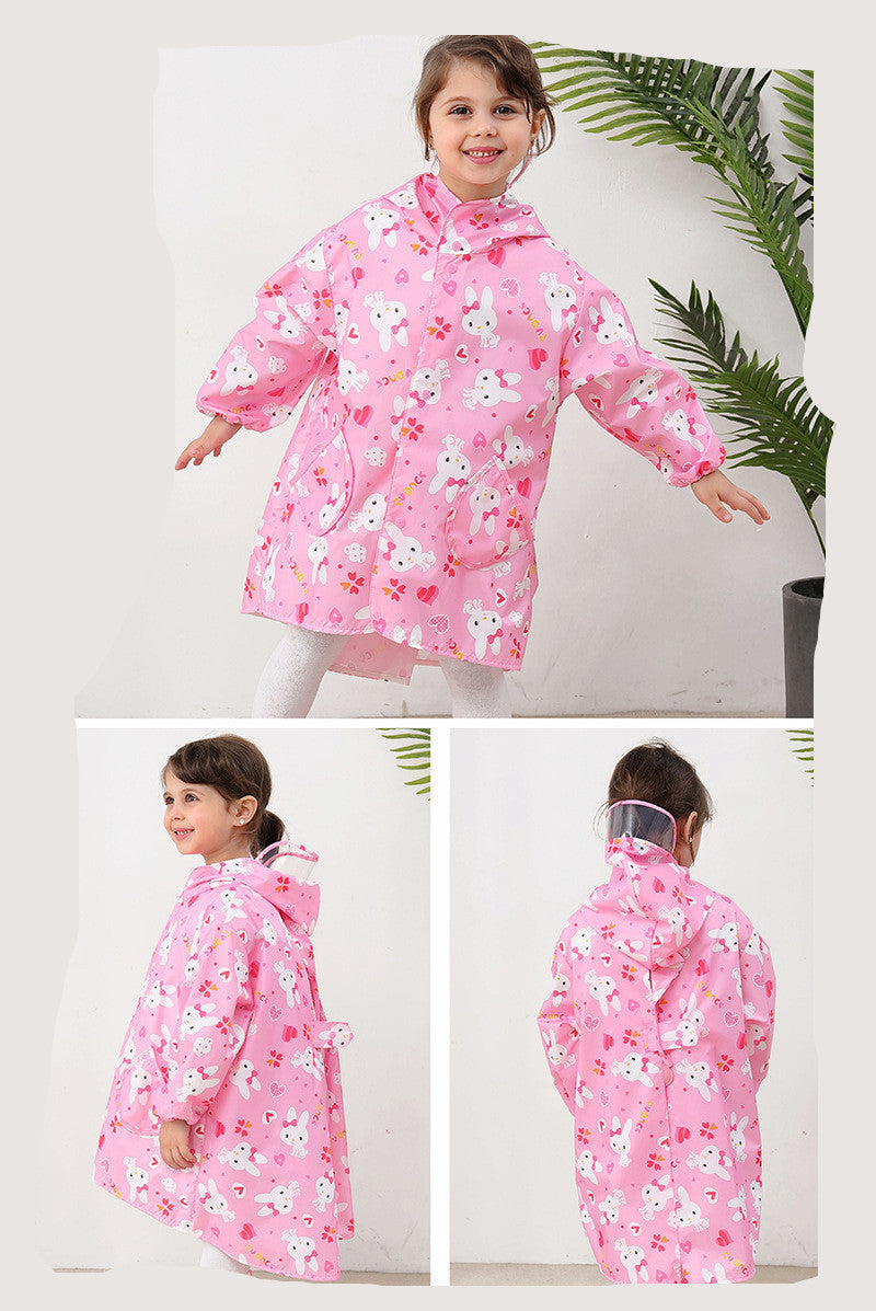 Waterproof High Quality  Poncho Kid Student Raincoat