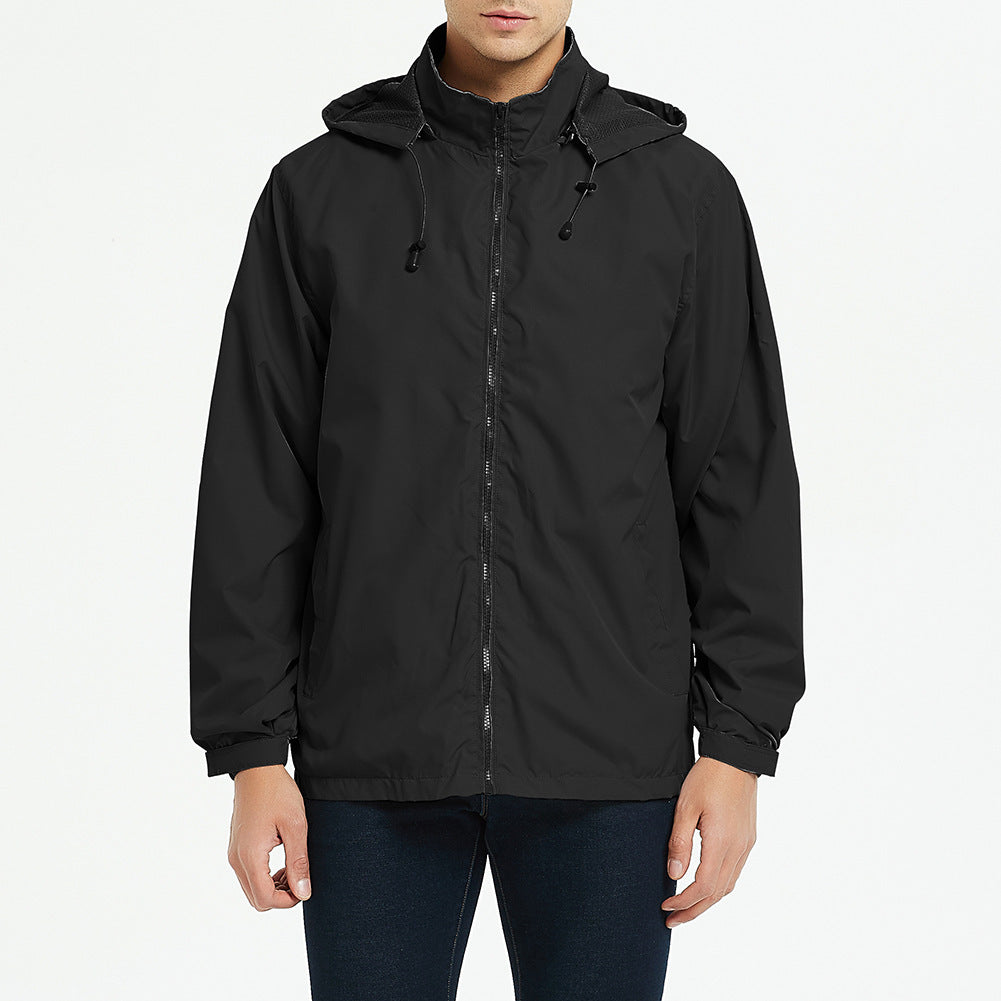 Thin Jacket Hooded Windproof Waterproof Jacket