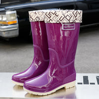 Purple Long Velvet