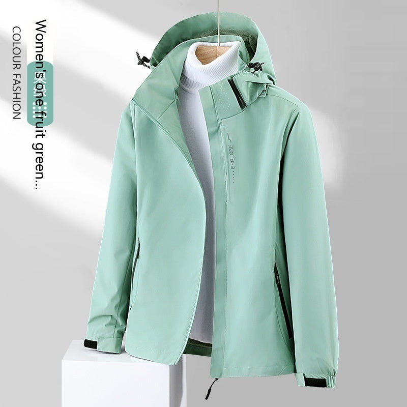Men's Thin Shell Jacket Waterproof Windbreaker Jacket