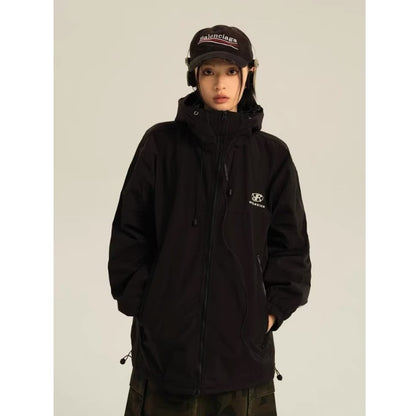 Outdoor Jacket Coat Women's Sports Mountain Climbing Outdoor Mechanical Style Waterproof Fashion Brand Coat