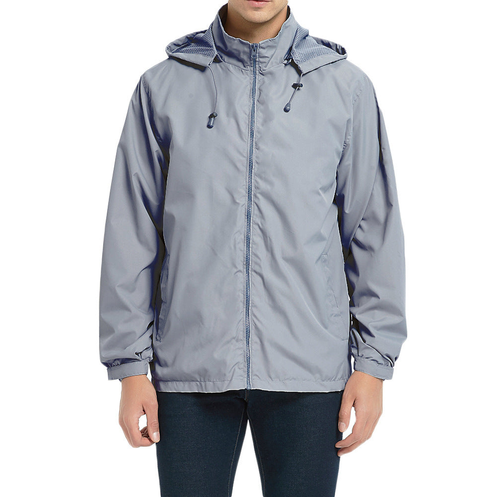 Thin Jacket Hooded Windproof Waterproof Jacket