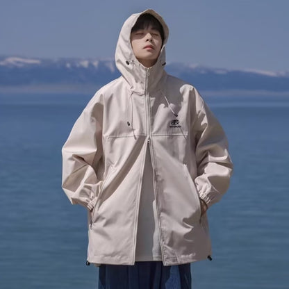 Outdoor Jacket Coat Women's Sports Mountain Climbing Outdoor Mechanical Style Waterproof Fashion Brand Coat